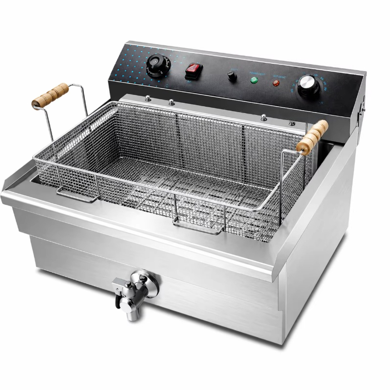 Induction Cooker Commercial - Commercial Electric Fryer 30L Stainless Steel