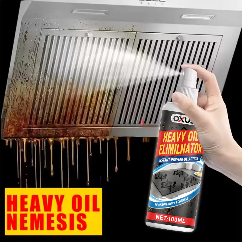 Commercial Kitchen Boiler - 100ML Powerful Kitchen Grease Cleaner Spray