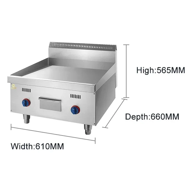 Gas Flat Griddle Commercial Re - огляд і ціна Commercial Kitchen Griddle