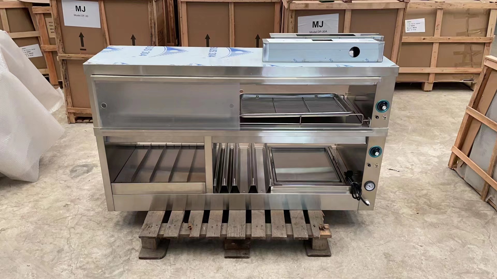 Factory 2 Layers Tabletop Warm - огляд і ціна Food Warmer Display