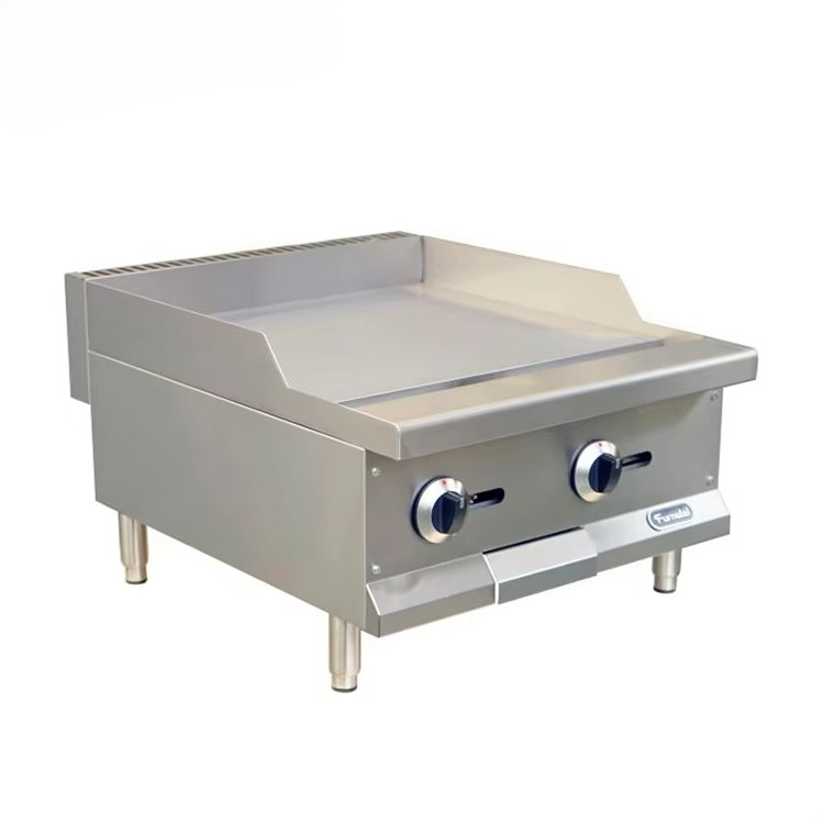 24'' Flat Griddle Gas Hamburge - огляд і ціна Commercial Kitchen Griddle