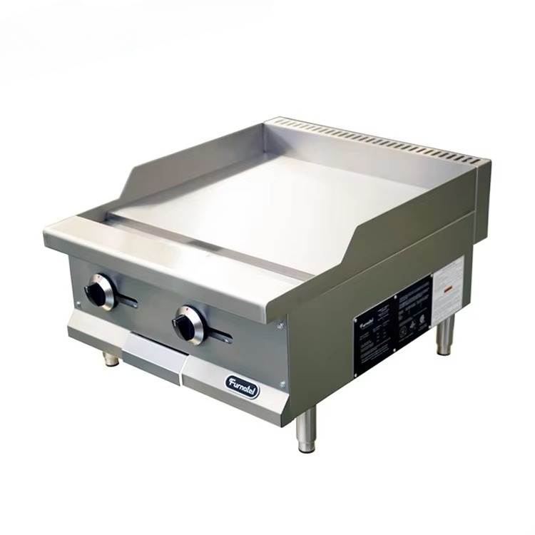 24'' Flat Griddle Gas Hamburge - огляд і ціна Commercial Kitchen Griddle