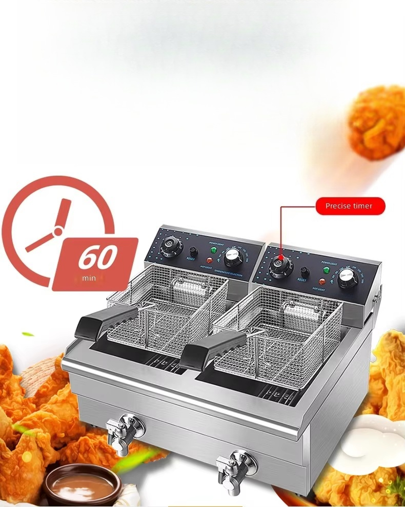 Commercial Electric Fryer 30L  - огляд і ціна Induction Cooker Commercial