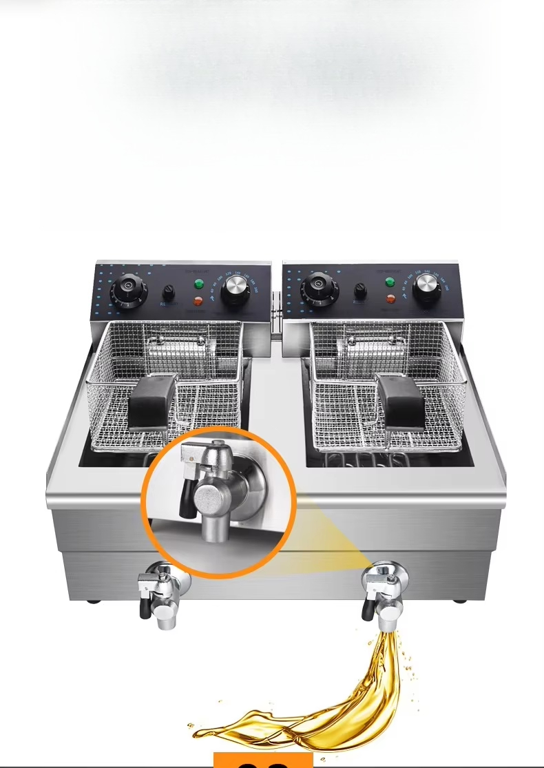 Commercial Electric Fryer 30L  - огляд і ціна Induction Cooker Commercial