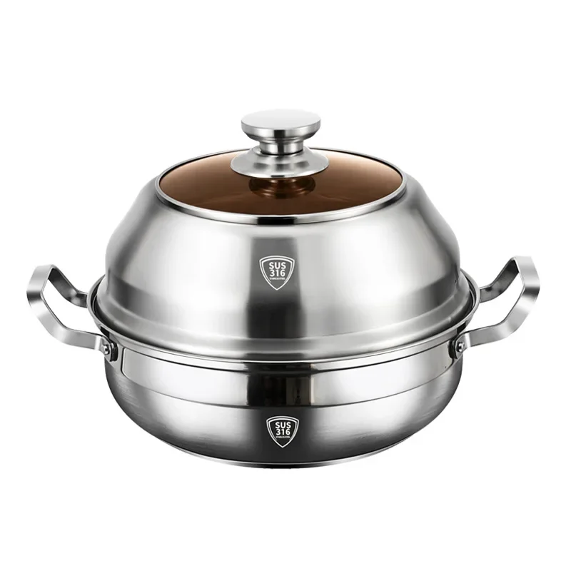 Seafood Steam Pot 316 Stainles - огляд і ціна Induction Cooker Commercial