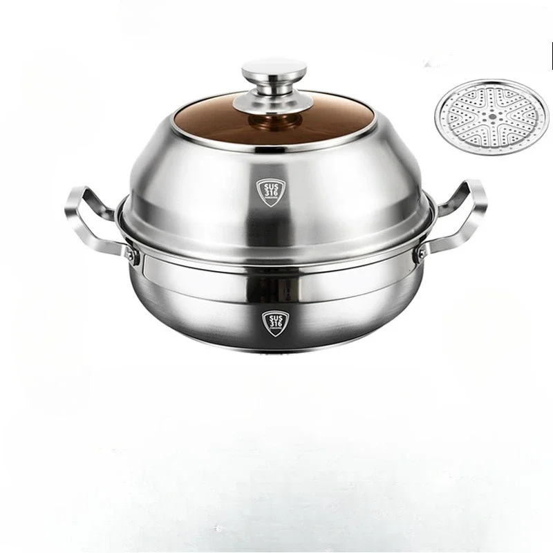 Seafood Steam Pot 316 Stainles - огляд і ціна Induction Cooker Commercial