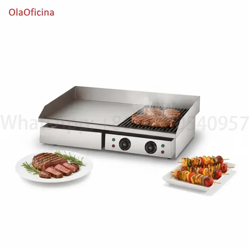 Professional Electric Griddle  - огляд і ціна Commercial Kitchen Griddle