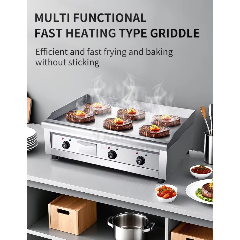 16mm Commercial Restaurant Kit - огляд і ціна Commercial Kitchen Griddle