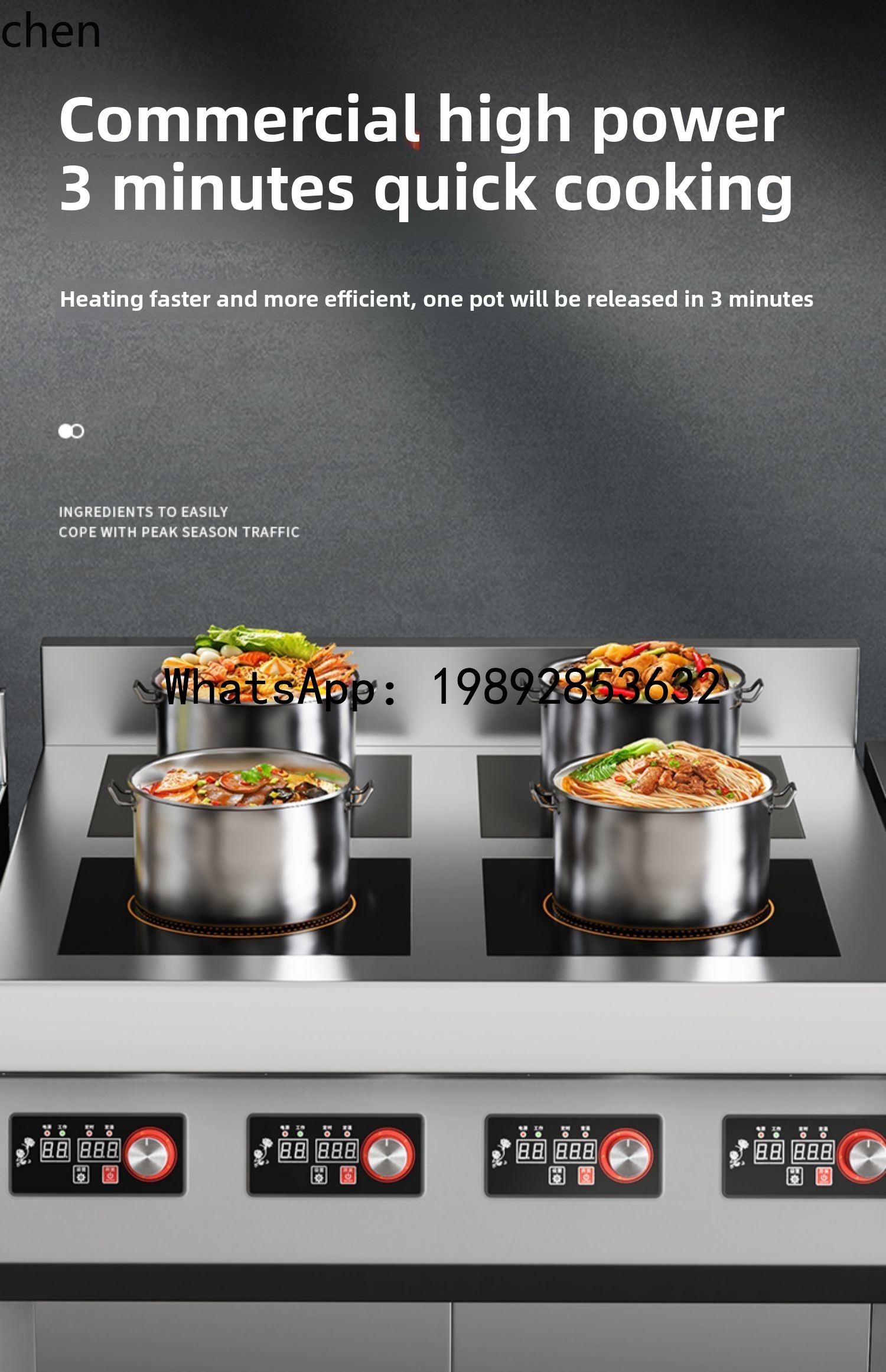AB   commercial induction cook - огляд і ціна Induction Cooker Commercial