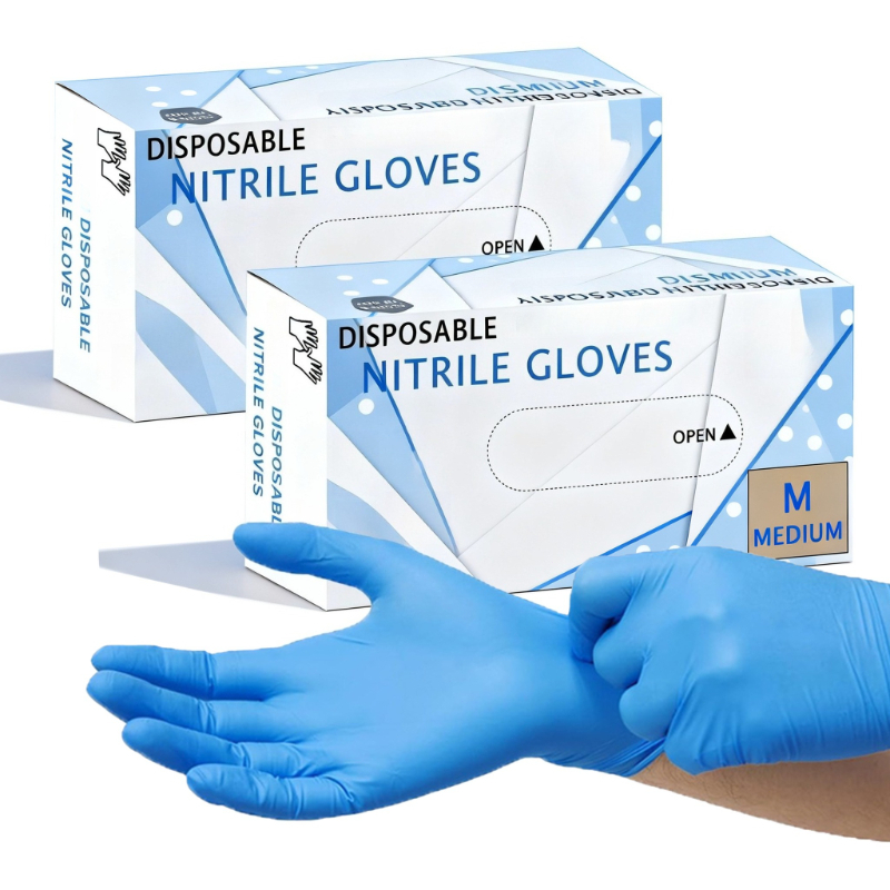 20/50/100PCS Disposable Blue N - огляд і ціна Commercial Kitchen Gloves
