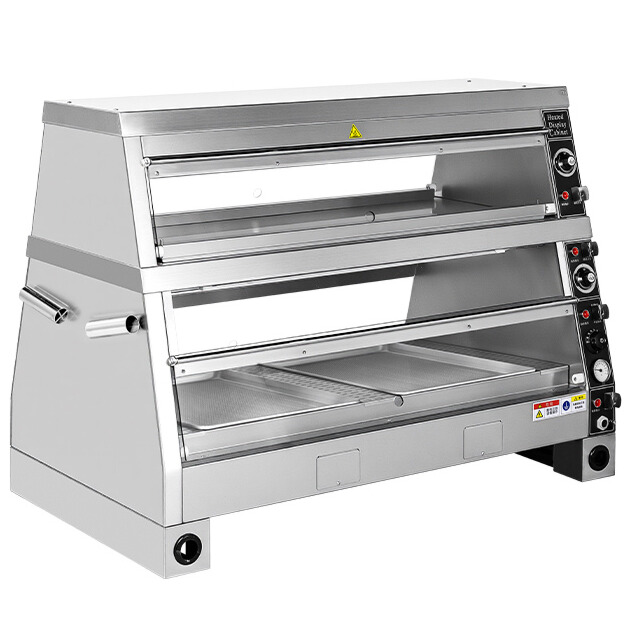 Commercial Electric 2-Layer Ho - огляд і ціна Food Warmer Display
