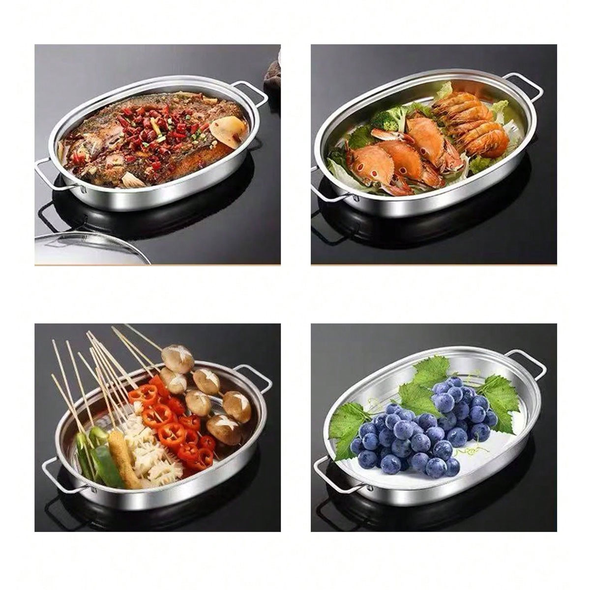 Stainless Steel Tray with Ears - огляд і ціна Induction Cooker Commercial