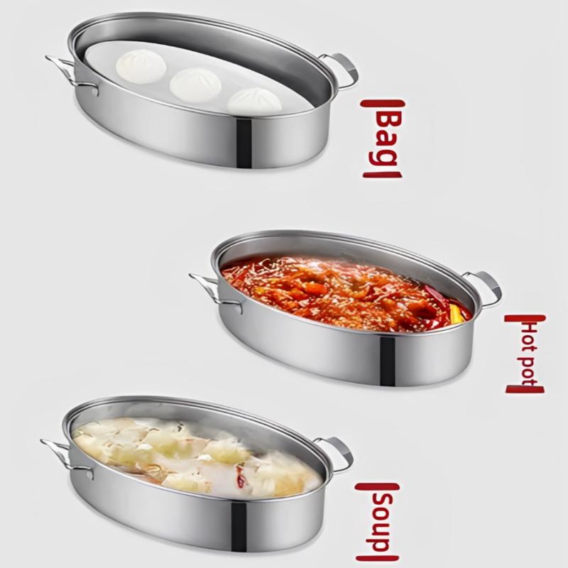 New Oval Shape 410 Stainless S - огляд і ціна Induction Cooker Commercial