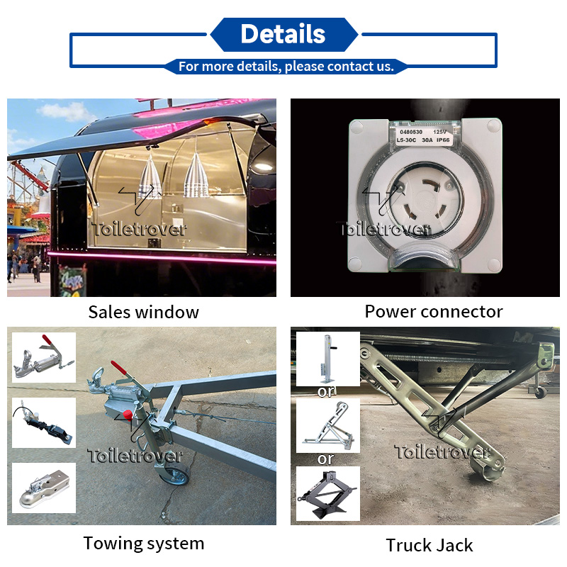 Outdoor Street Catering Traile - огляд і ціна Commercial Kitchen Units For Sale