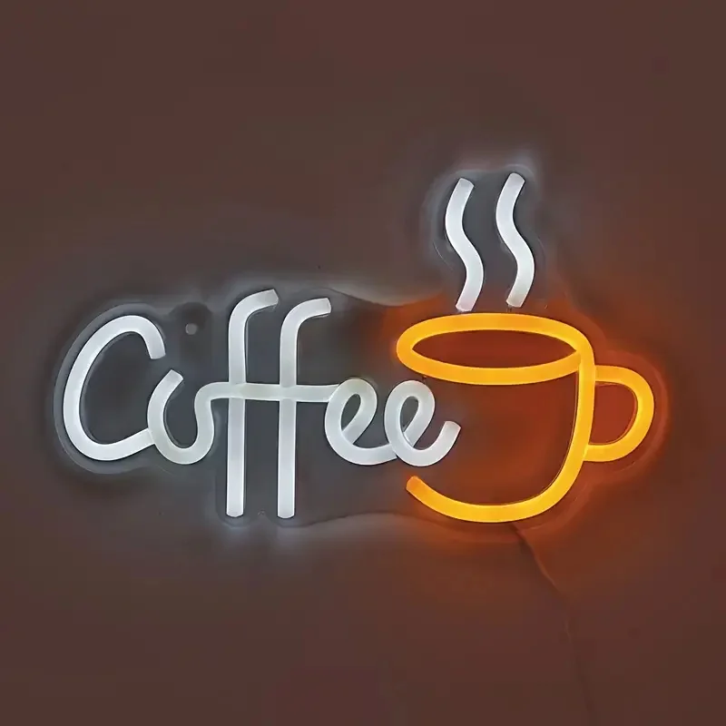 Coffee Cup Designed Neon Sign  - огляд і ціна Commercial Kitchen Walls