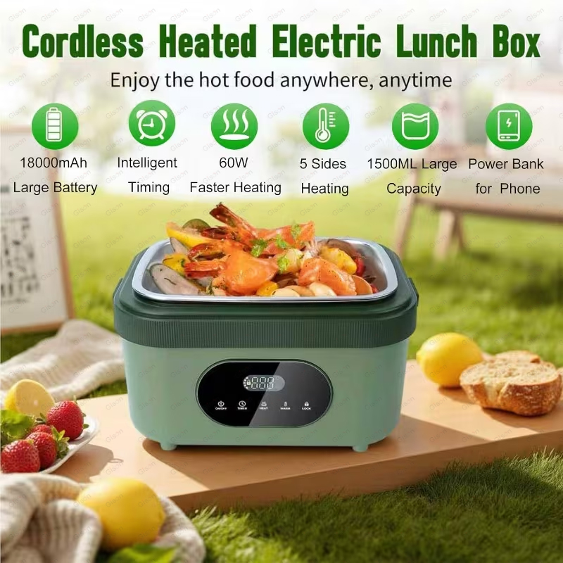 Gison 1.5L Portable Wireless H - огляд і ціна Food Warmer Display