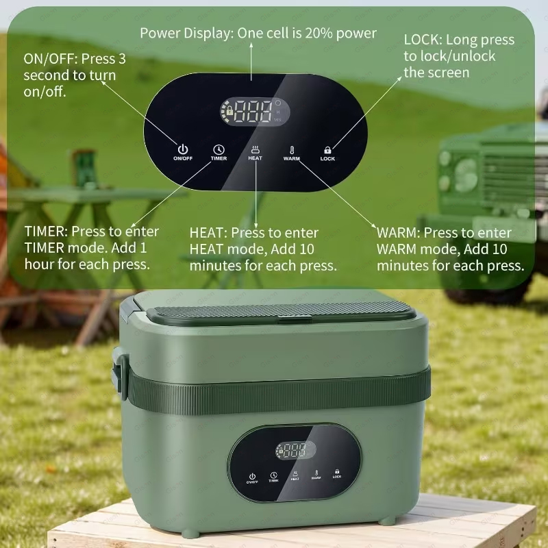 Gison 1.5L Portable Wireless H - огляд і ціна Food Warmer Display