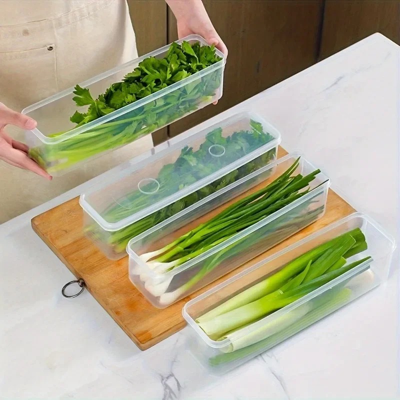 1/2/4Pcs Green Onion Fresh-kee - огляд і ціна Commercial Kitchen Refrigerator