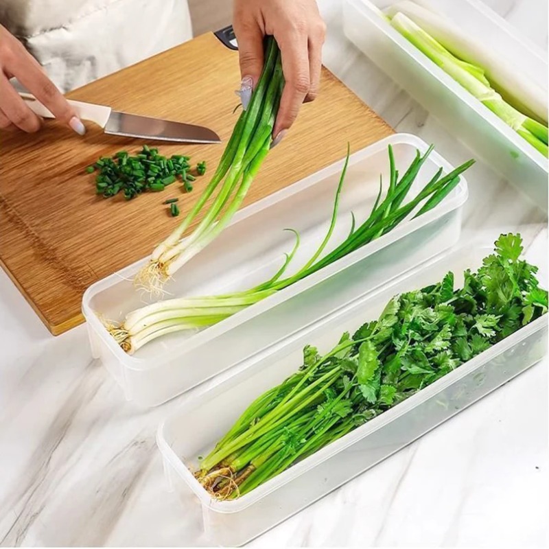 1/2/4Pcs Green Onion Fresh-kee - огляд і ціна Commercial Kitchen Refrigerator