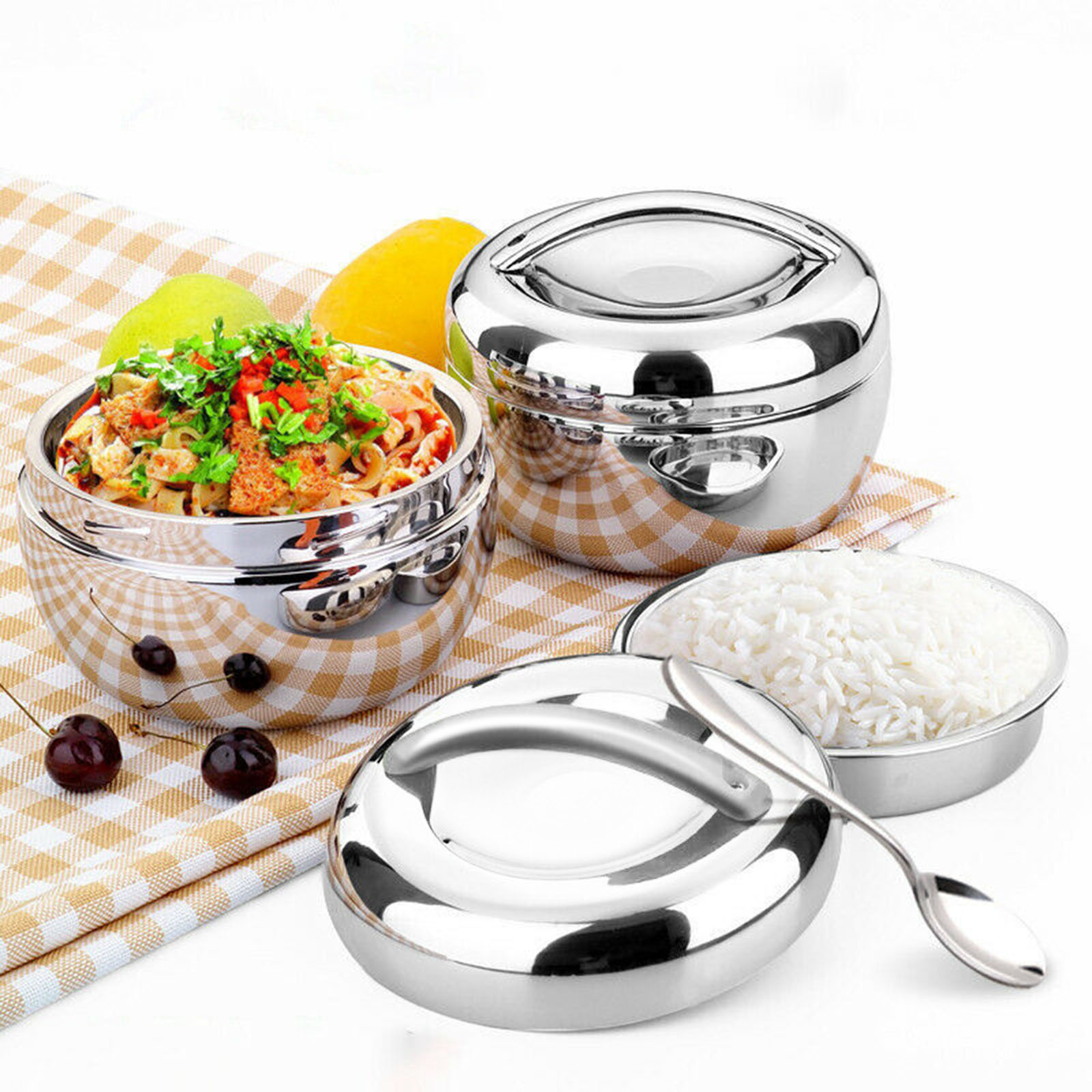 Stainless Steel Insulated Ther - огляд і ціна Food Warmer Display