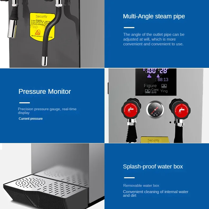 2200W Commercial Coffee Milk F - огляд і ціна Commercial Espresso Machine