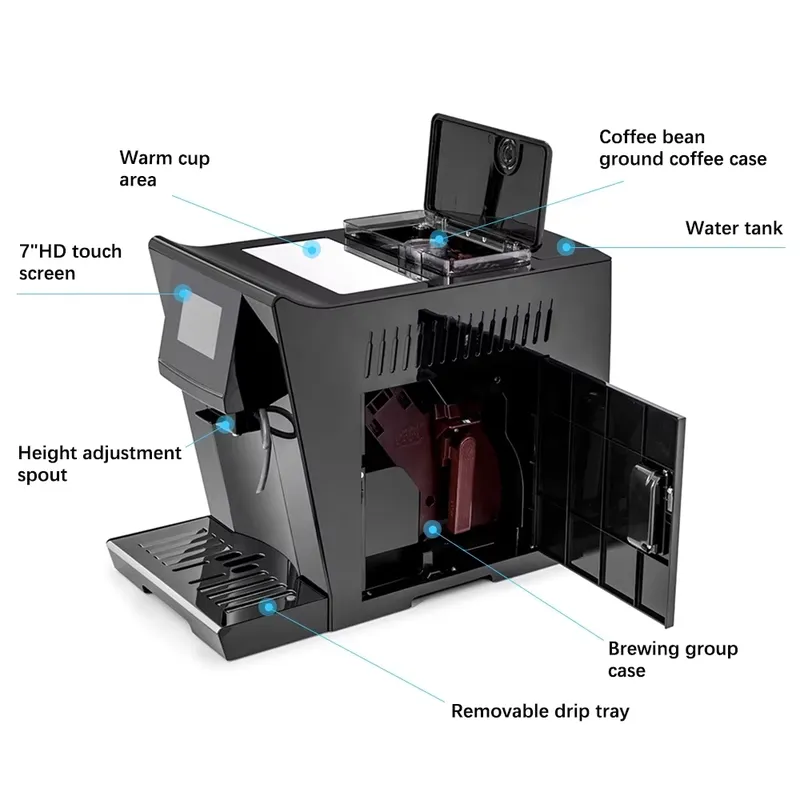 for Commercial Bean to Cup Esp - огляд і ціна Commercial Espresso Machine