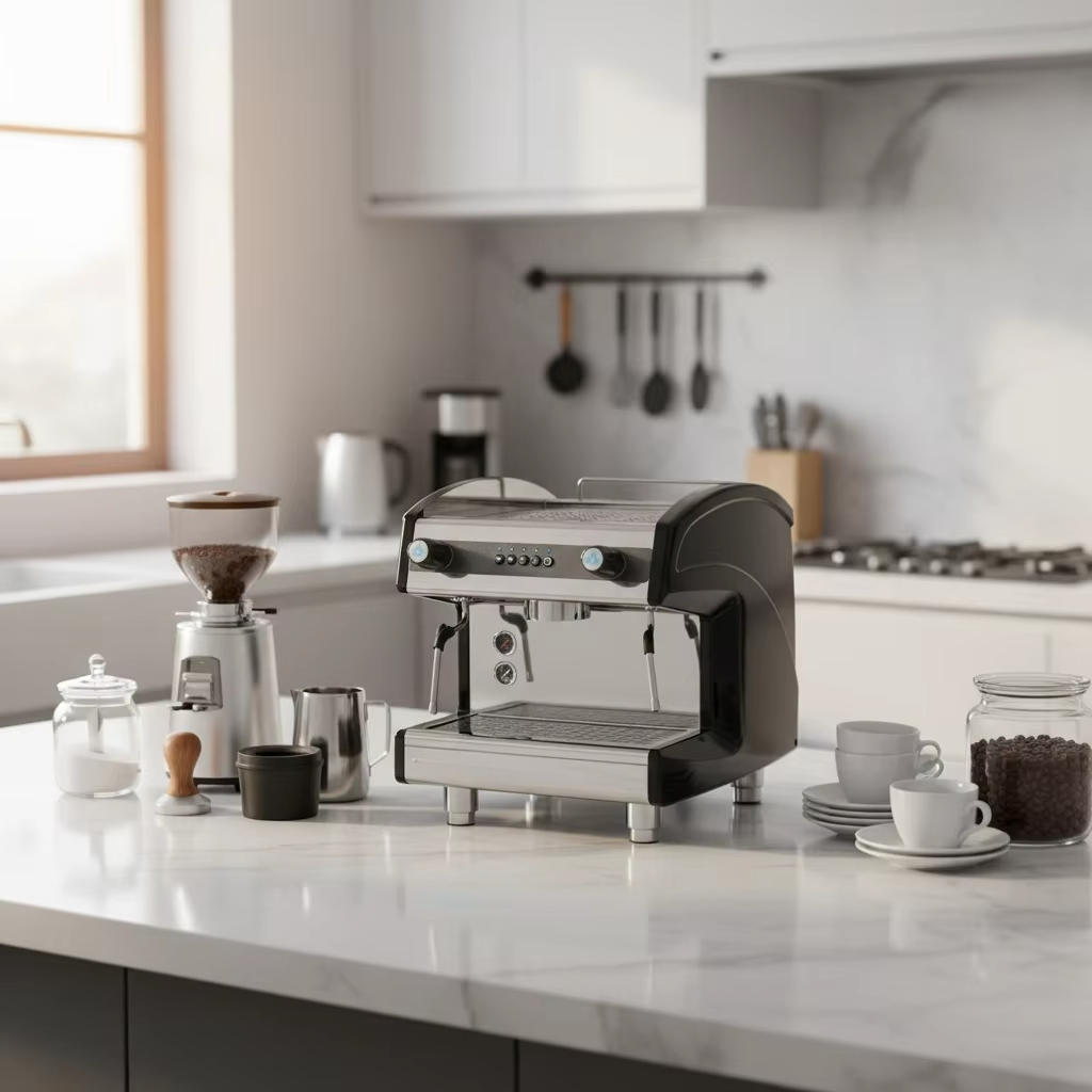 Coffee Star 2500/3800W Stainle - огляд і ціна Commercial Espresso Machine