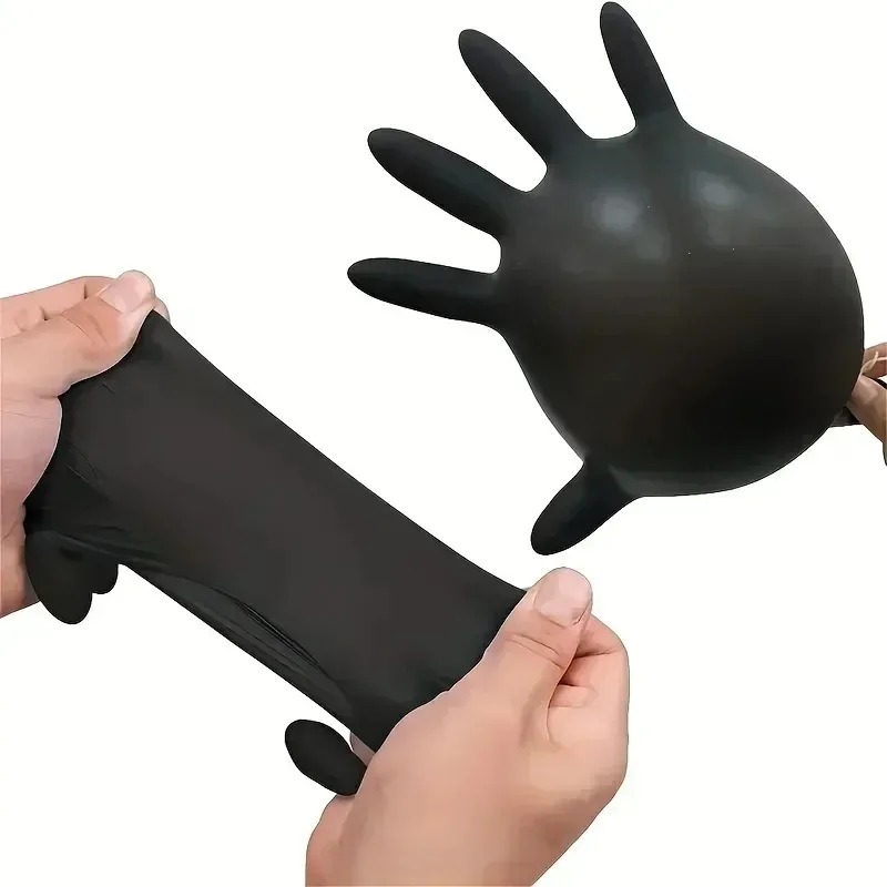 100PCS Disposable Nitrile Wate - огляд і ціна Commercial Kitchen Gloves